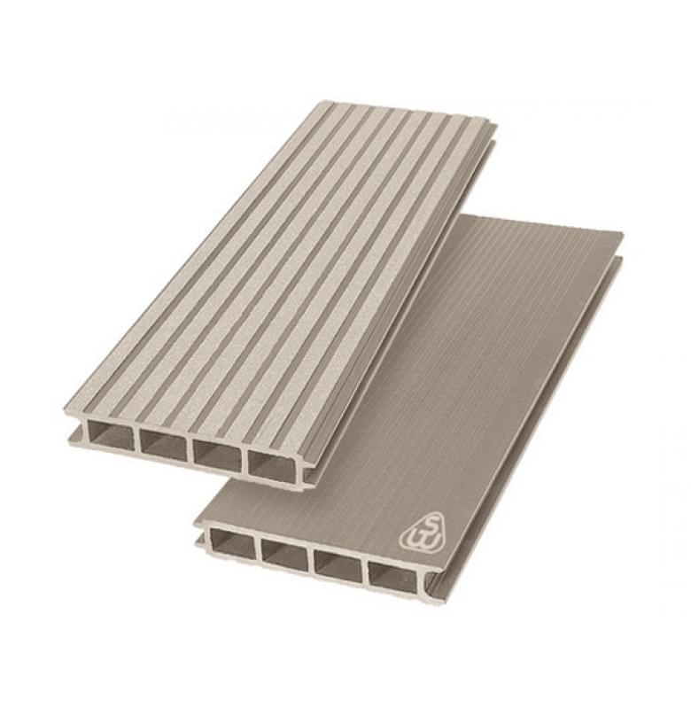 Террасная Доска ДПК SaveWood Standard Ulmus бежевый 4 пог.м.